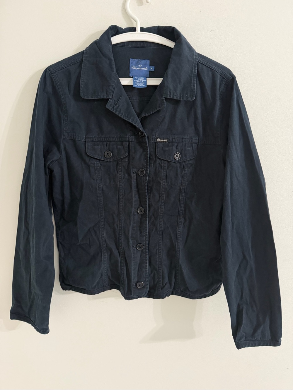 Faconnable black jacket size M